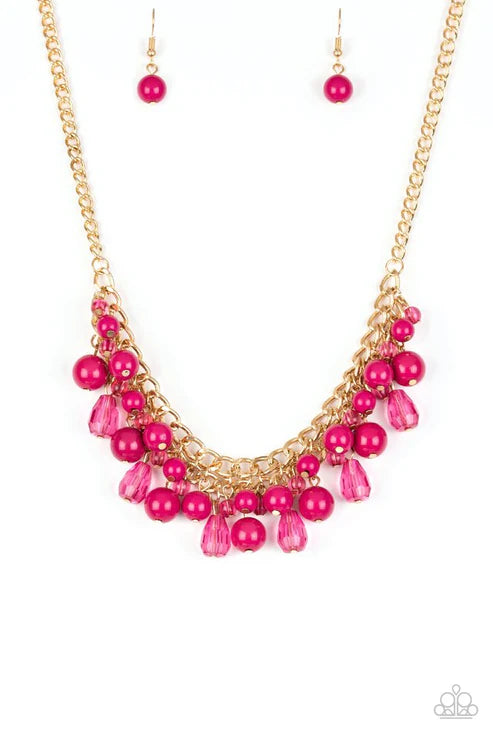 Paparazzi ♥ Tour de Trendsetter - Pink ♥ Necklace