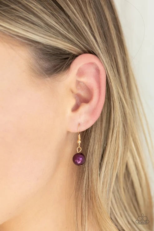 Paparazzi ♥ Belle Of The BALLROOM - Purple ♥ Necklace