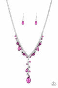 Paparazzi ♥ Crystal Couture - Purple ♥ Necklace