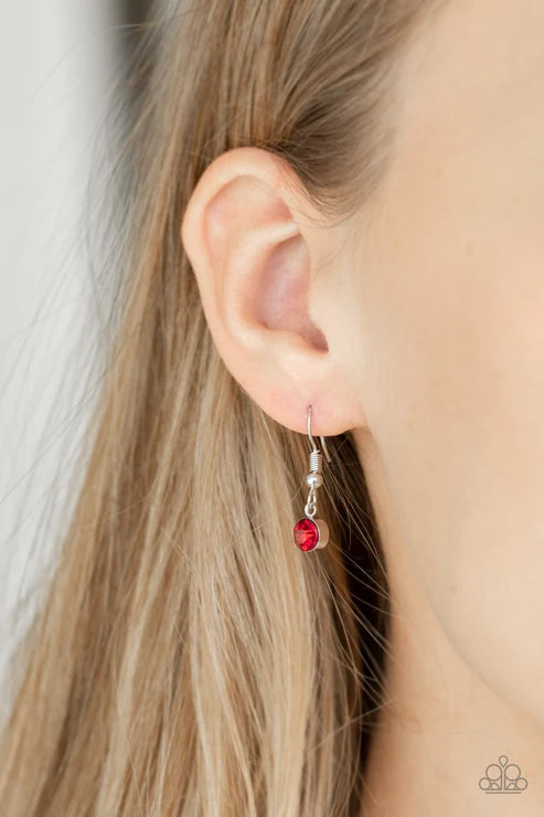 Paparazzi ♥ Sparkling Stargazer - Red ♥ Necklace