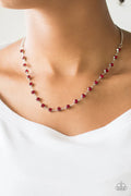 Paparazzi ♥ Party Like A Princess - Red ♥ Necklace