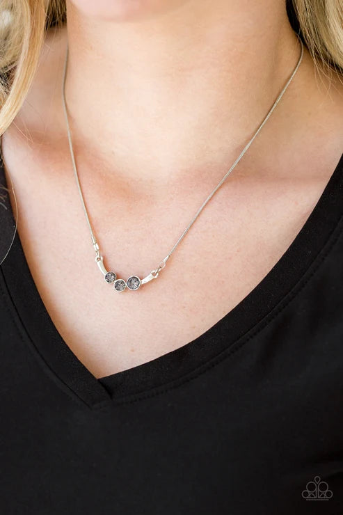 Paparazzi ♥ Sparkling Stargazer - Silver ♥ Necklace
