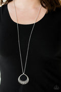 Paparazzi ♥ Prehistoric Drama - Silver ♥ Necklace