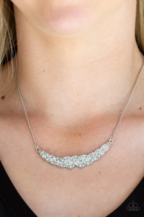 Paparazzi ♥ Whatever Floats Your YACHT - White ♥ Necklace
