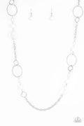 Paparazzi ♥ Very Visionary - White ♥ Necklace