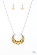 Paparazzi ♥ Count To ZEN - Yellow ♥ Necklace