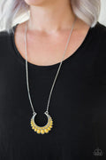 Paparazzi ♥ Count To ZEN - Yellow ♥ Necklace