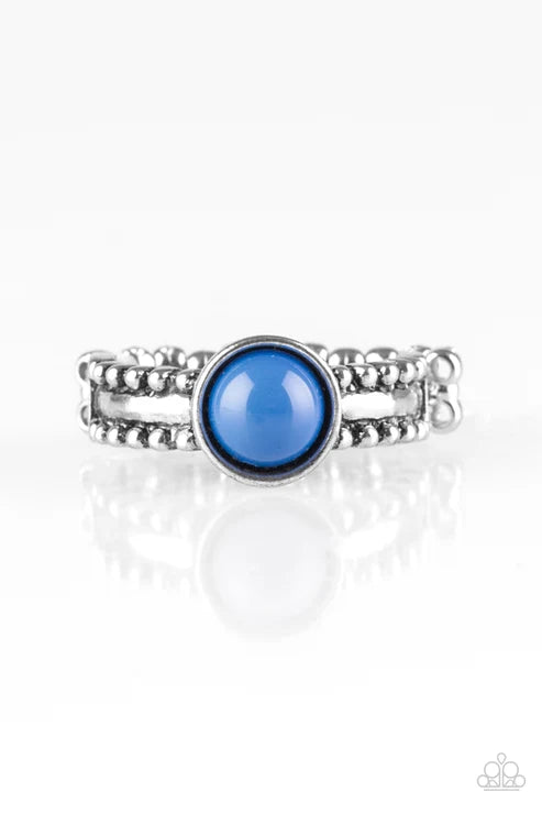 Paparazzi ♥ TREK and Field - Blue ♥ Ring