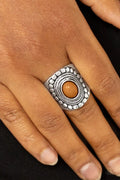 Paparazzi ♥ ZEN To One - Brown ♥ Ring
