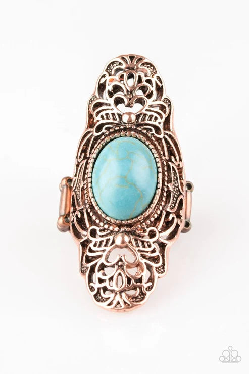 Paparazzi ♥ Ego Trippin - Copper ♥ Ring