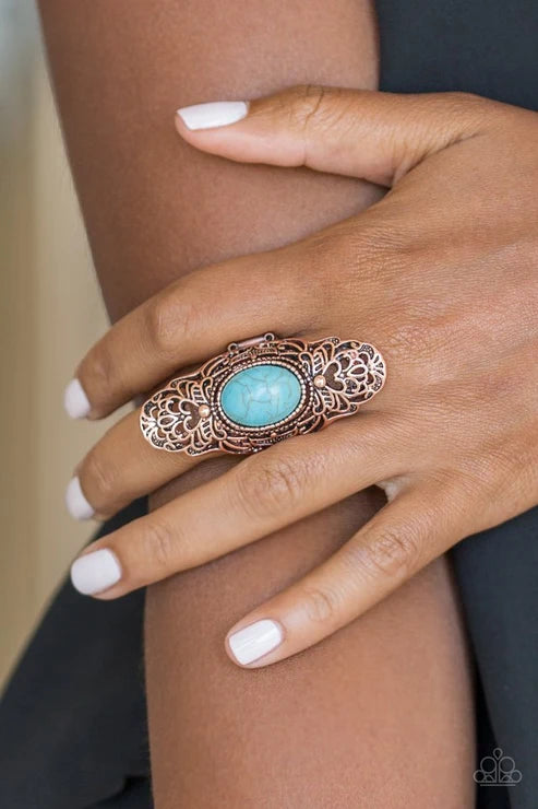 Paparazzi ♥ Ego Trippin - Copper ♥ Ring