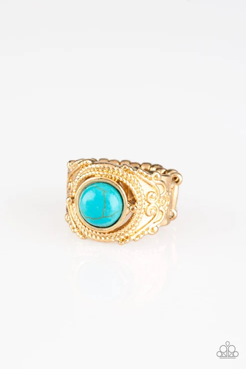 Paparazzi ♥ Stand Your Ground - Gold ♥ Ring