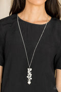 Paparazzi ♥ Ballroom Belle - White ♥ Necklace