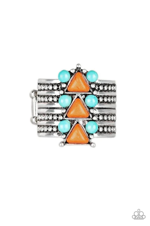 Paparazzi ♥ Point Me To Phoenix - Orange ♥ Ring