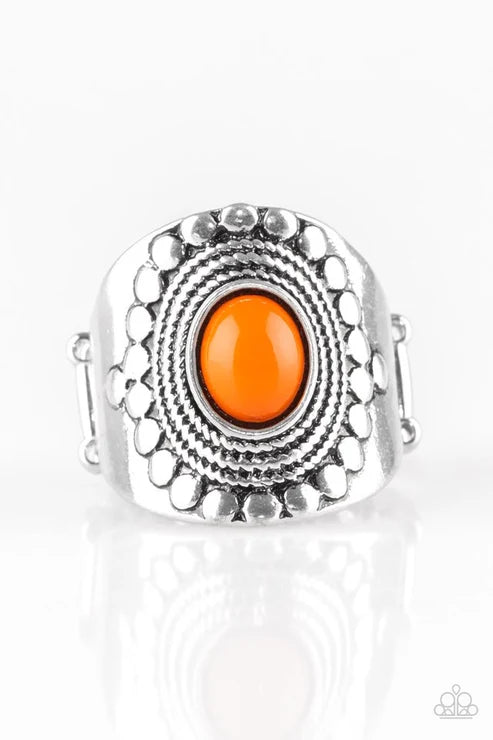 Paparazzi ♥ ZEN To One - Orange ♥ Ring