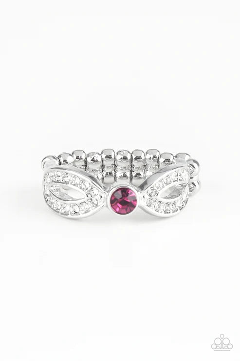 Paparazzi ♥ Extra Side Of Elegance - Pink ♥ Ring