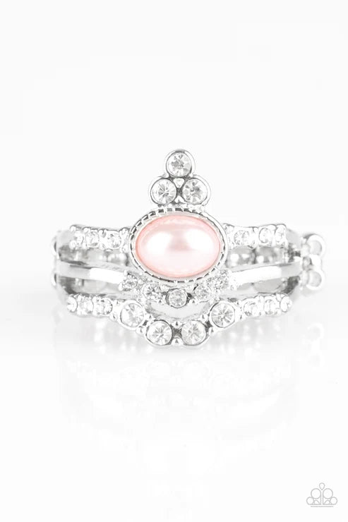 Paparazzi ♥ Timeless Tiaras - Pink ♥ Ring
