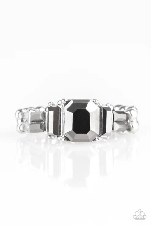 Paparazzi ♥ Born To Rule - Silver ♥ Ring