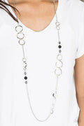 Paparazzi ♥ The GLOW-est Of The GLOW - Black ♥ Necklace