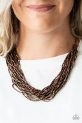 Paparazzi ♥ The Speed of STARLIGHT - Copper ♥ Necklace