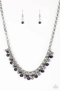 Paparazzi ♥ Trust Fund Baby - Purple ♥ Necklace
