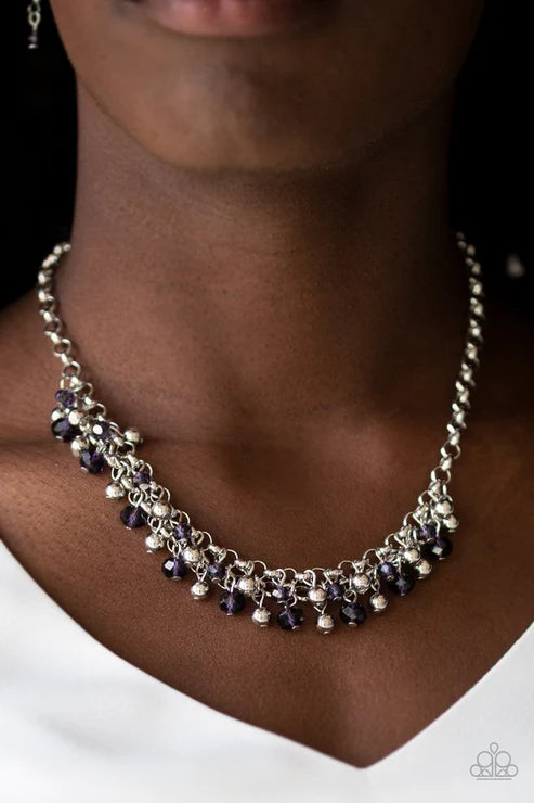 Paparazzi ♥ Trust Fund Baby - Purple ♥ Necklace
