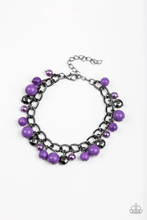 Paparazzi ♥ Hold My Drink - Purple ♥ Bracelet