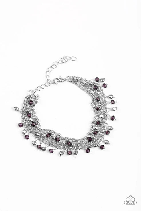 Paparazzi ♥ Cash Confidence - Purple ♥ Bracelet