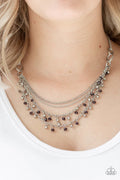 Paparazzi ♥ Financially Fabulous - Purple ♥ Necklace