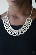 Paparazzi ♥ The Main Contender - Silver ♥ Necklace