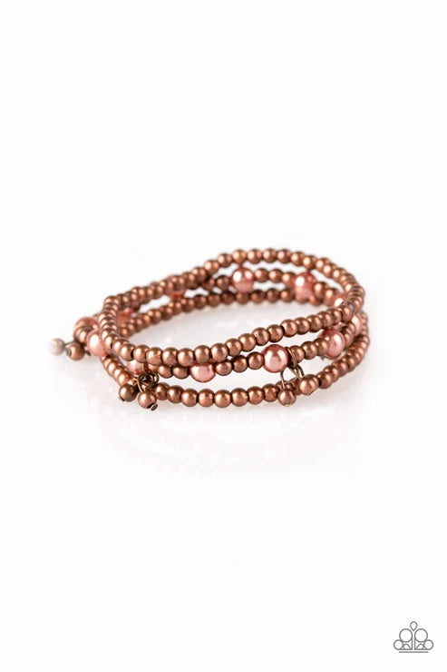 Paparazzi ♥ GRANDIOSE Slam - Copper ♥ Bracelet