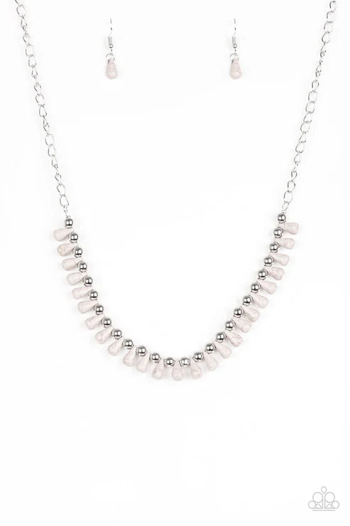 Paparazzi ♥ Extinct Species - Silver ♥ Necklace