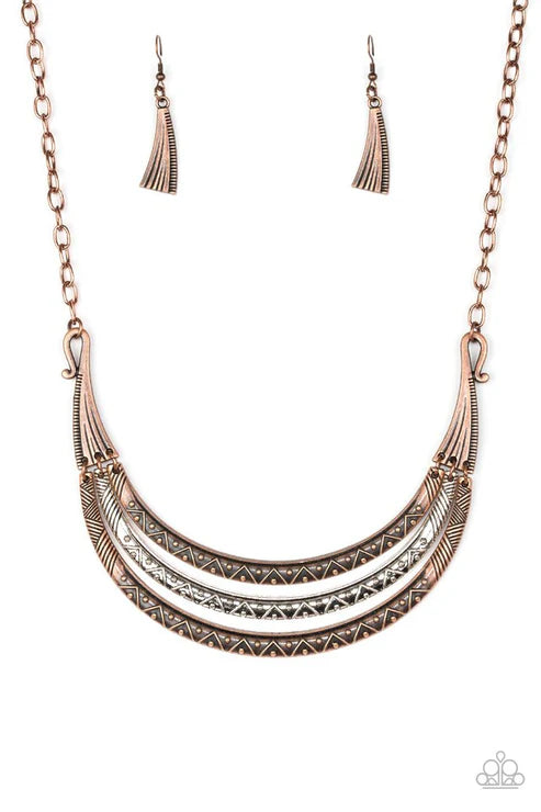 Paparazzi ♥ Primal Princess - Multi ♥ Necklace