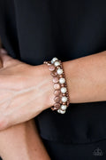 Paparazzi ♥ Girly Girl Glamour - Copper ♥ Bracelet