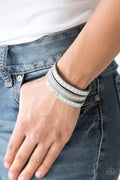 Paparazzi ♥ Fashion Fanatic - Silver ♥ Bracelet