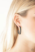 Paparazzi ♥ Rugged Retro - Silver ♥ Earrings