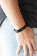 Paparazzi ♥ Always An Adventure - Black ♥ Bracelet