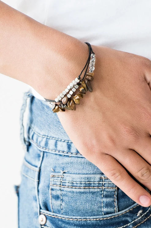 Paparazzi ♥ Nature Novice - Brown ♥ Bracelet