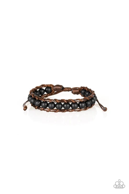 Paparazzi ♥ Rural Rover - Brown ♥ Bracelet