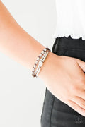 Paparazzi ♥ Trendy Tourist - White ♥ Bracelet