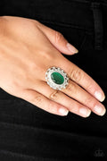 Paparazzi ♥ BAROQUE The Spell - Green ♥ Ring