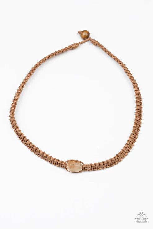 Paparazzi ♥ Urban Exploration - Brown ♥ Necklace
