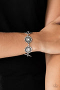 Paparazzi ♥ Funky Flower Child - White ♥ Bracelet