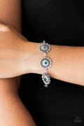 Paparazzi ♥ Funky Flower Child - Blue ♥ Bracelet