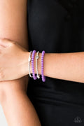 Paparazzi ♥ Blooming Buttercups - Purple ♥ Bracelet