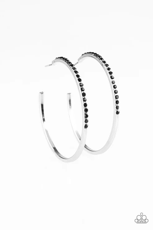 Paparazzi ♥ Chic Classic - Black ♥ Earrings