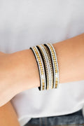 Paparazzi ♥ Fashion Fanatic - Gold ♥ Bracelet
