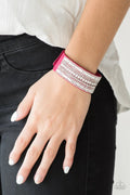 Paparazzi ♥ Rebel Radiance - Pink ♥ Bracelet