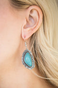Paparazzi ♥ Santa Fe Soul - Blue ♥ Earrings