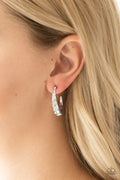 Paparazzi ♥ Welcome To Glam Town - White ♥ Earrings